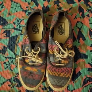 Vans tribal print